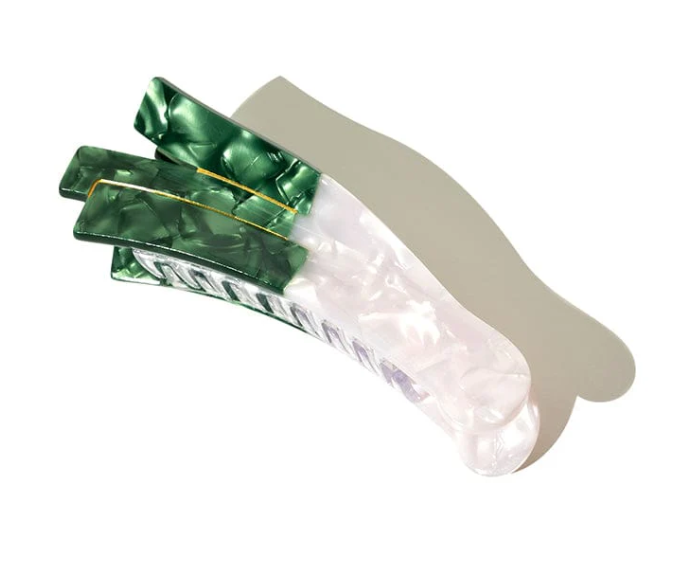 VEGGIE HAIR CLAW - Green Onion (XS)