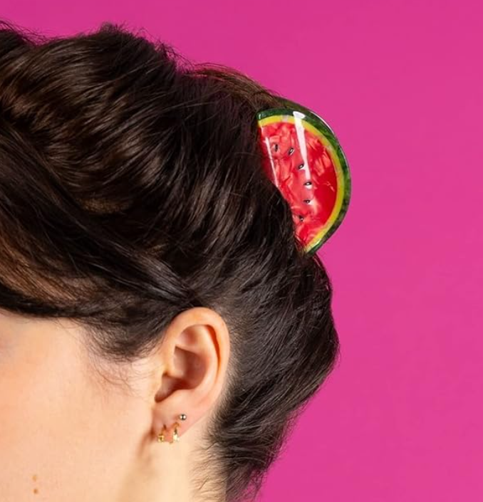 FRUIT HAIR CLAW - Watermelon (M)