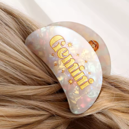 ZODIAC SIGN HAIR CLAW - We Have All the Signs! (L)