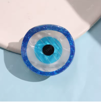 EVIL EYE HAIR CLAW  (XS)