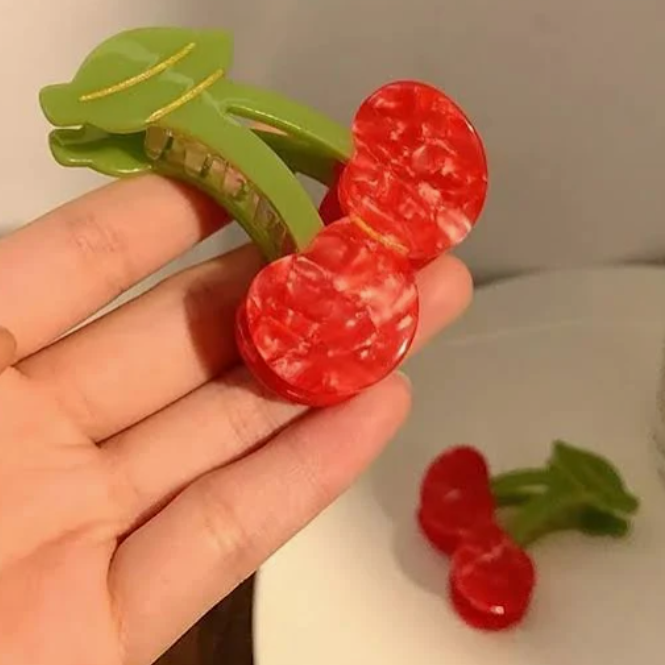 FRUIT HAIR CLAW - Cherries (XS)