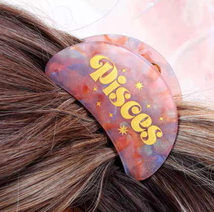 ZODIAC SIGN HAIR CLAW - We Have All the Signs! (L)